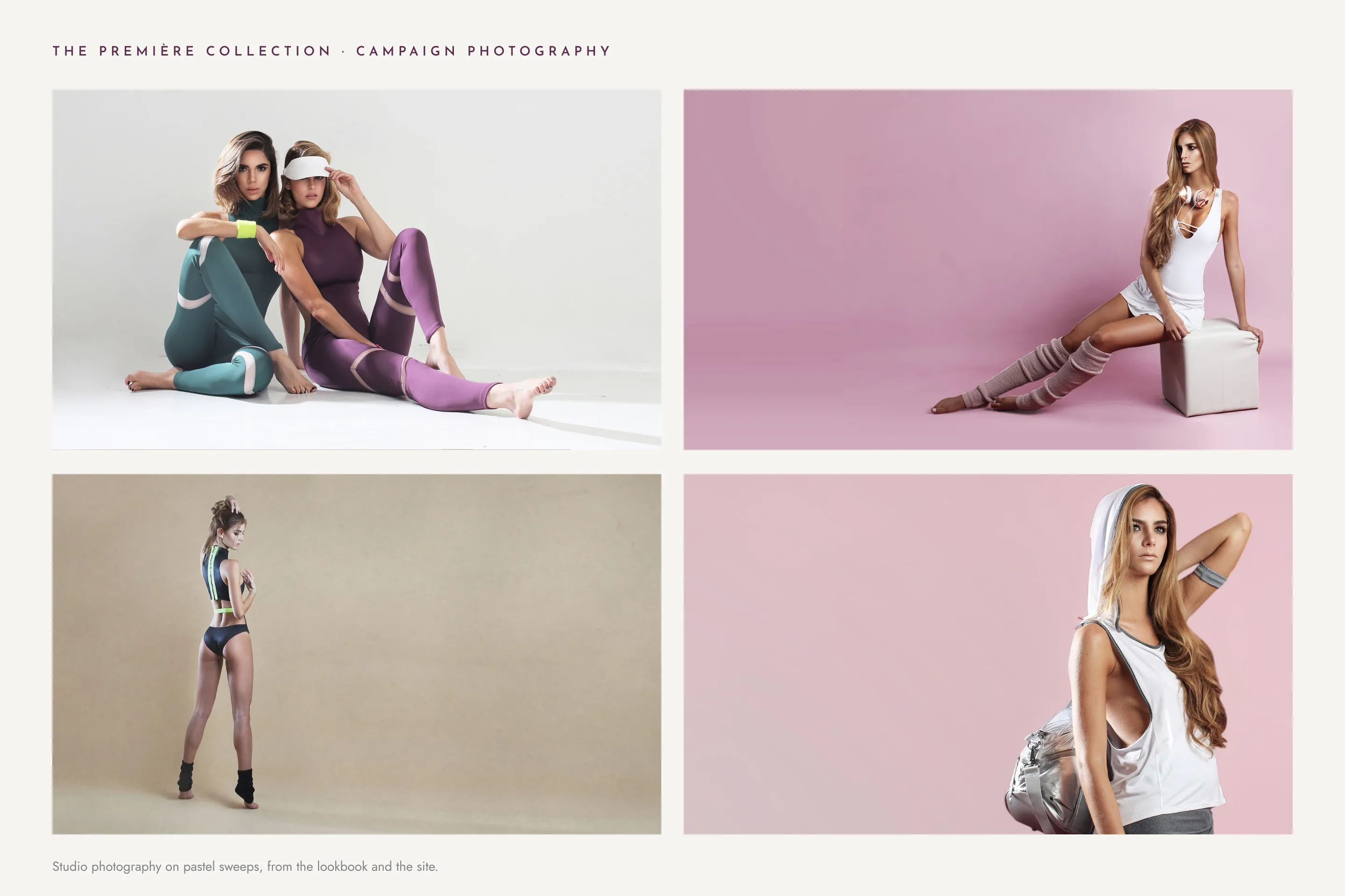 Lookbook images from the Première Collection