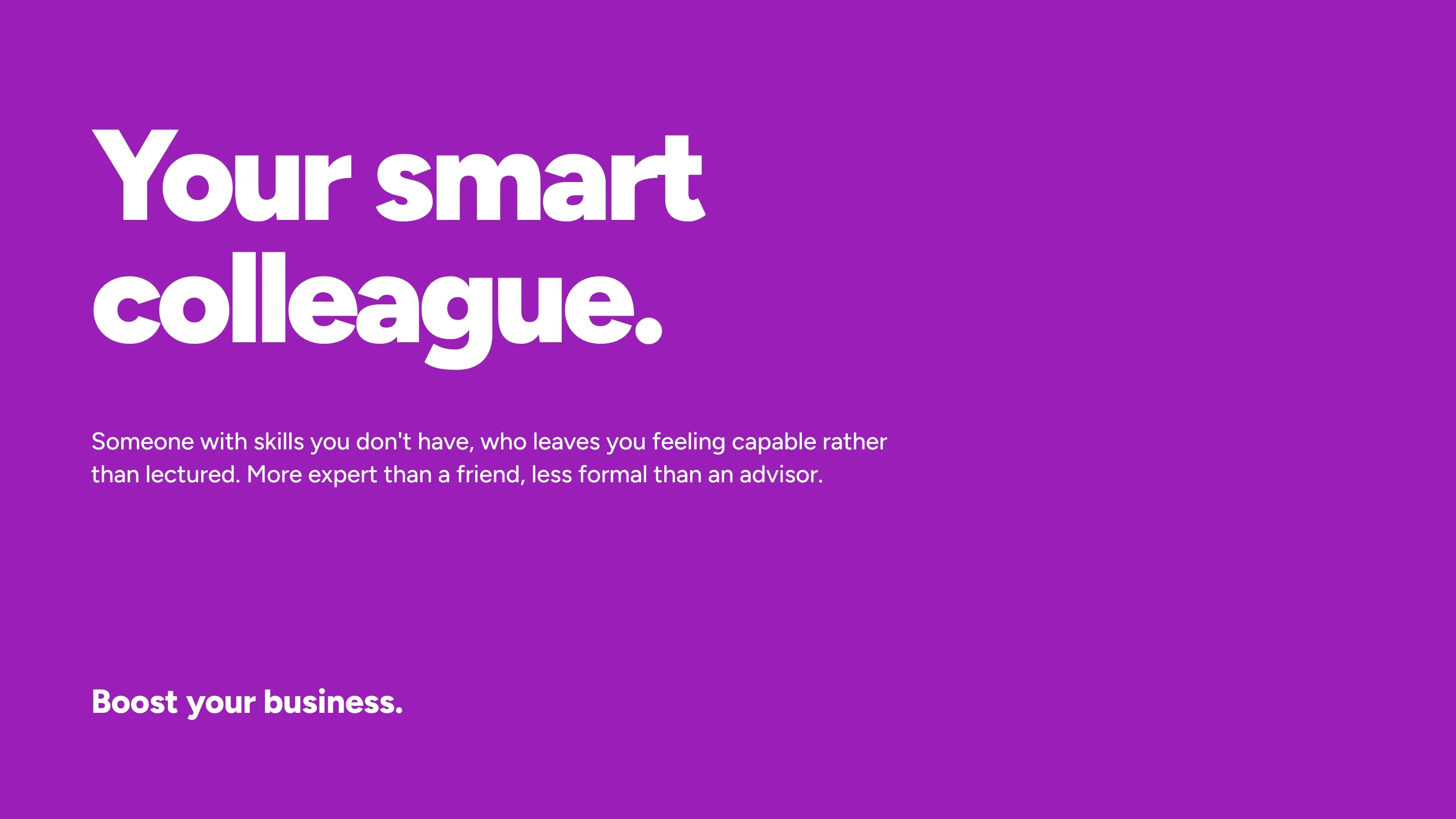 Brand personality slide