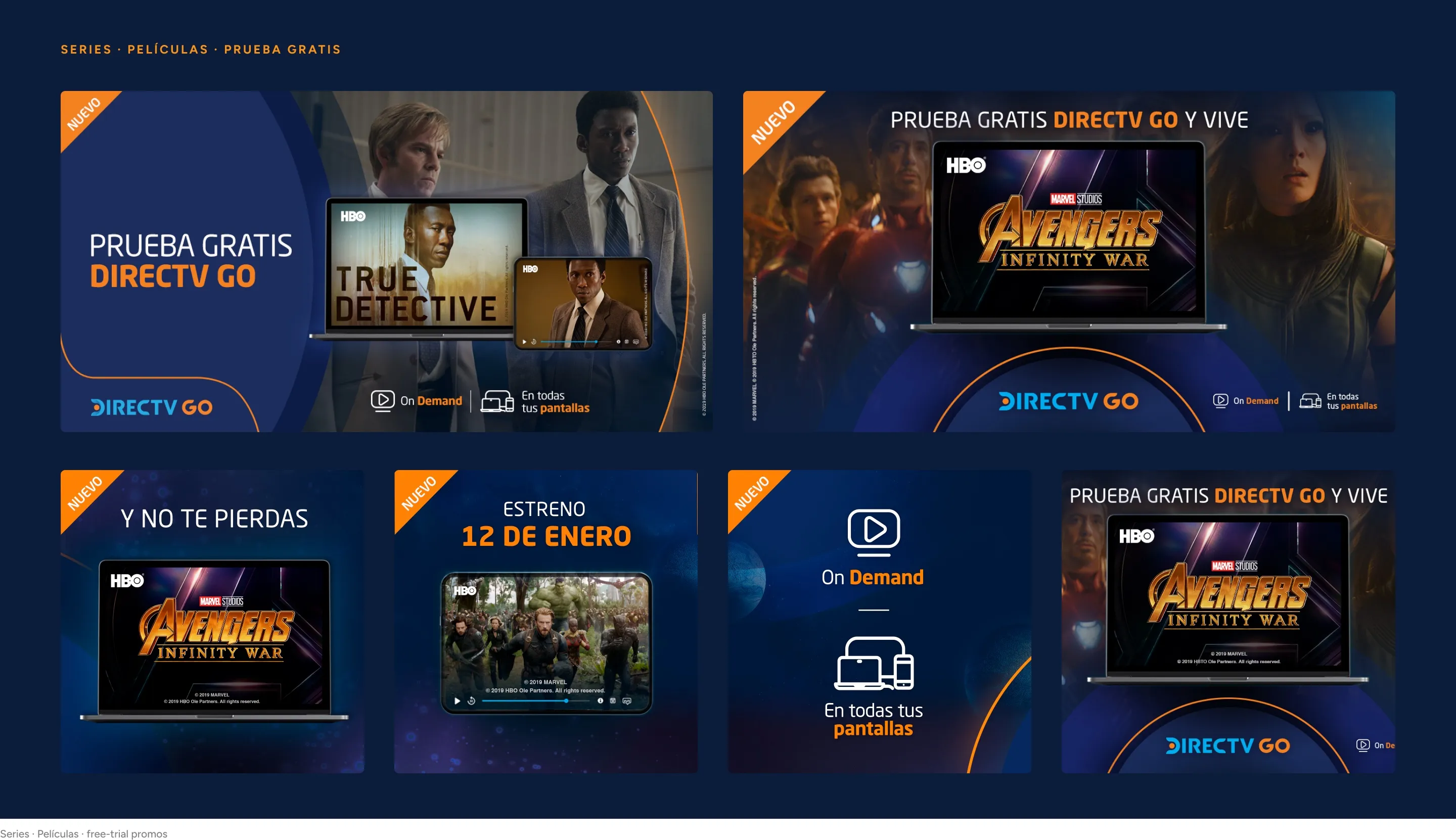 Campaign examples across content verticals and audiences