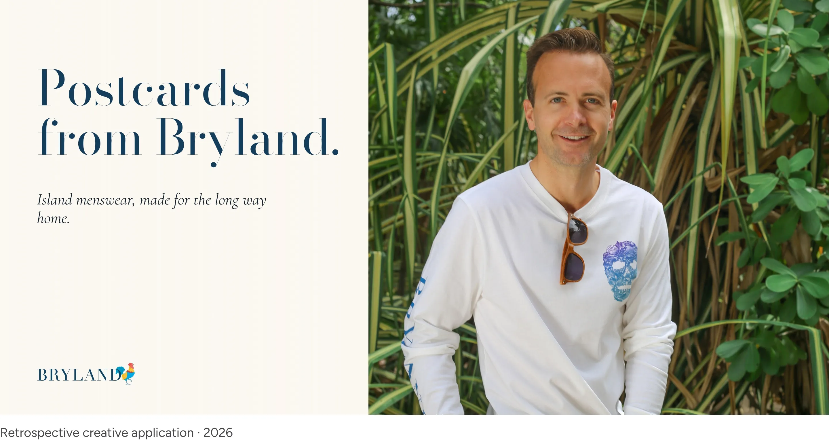 Postcards from Bryland key visual