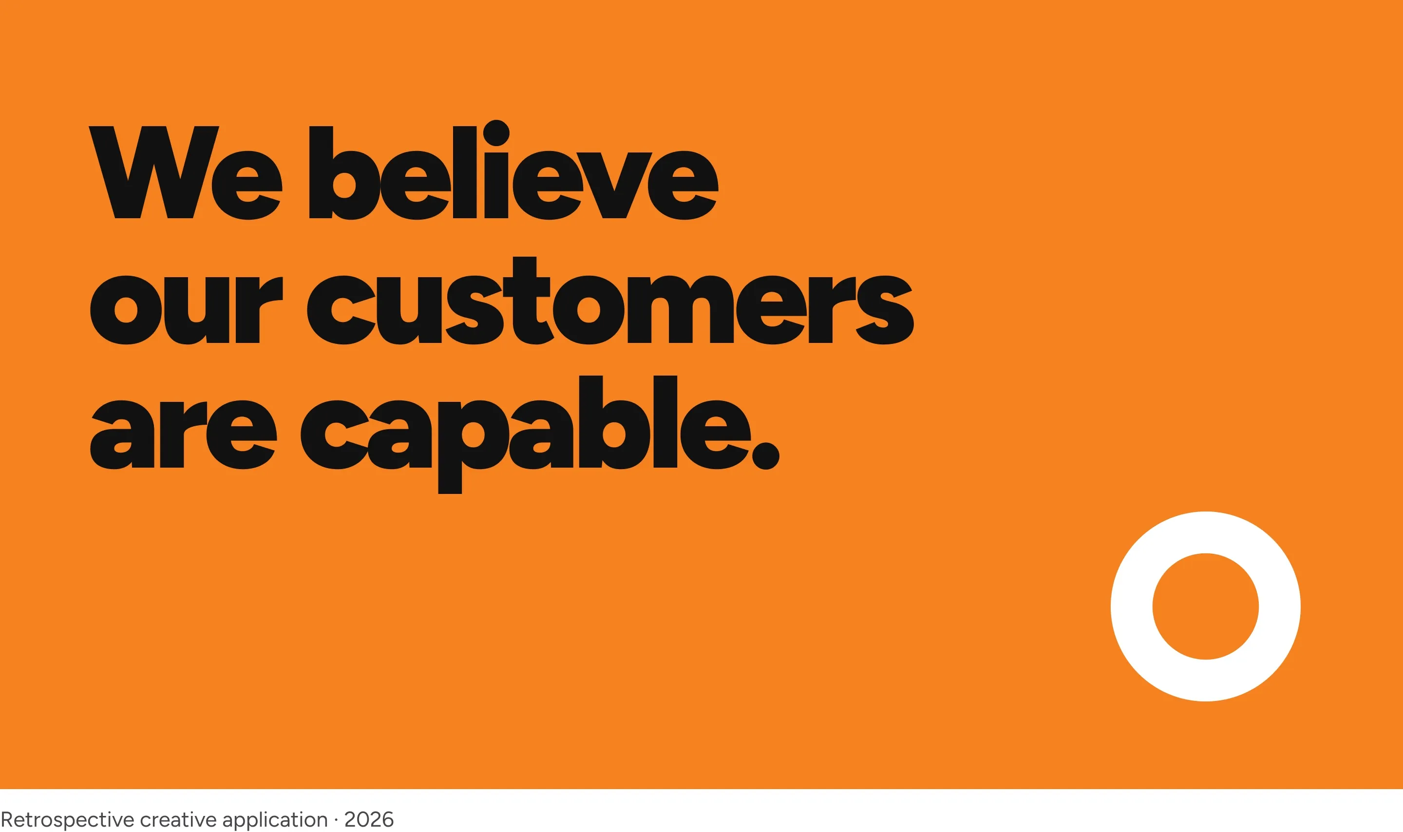 Illustrative campaign application of the platform